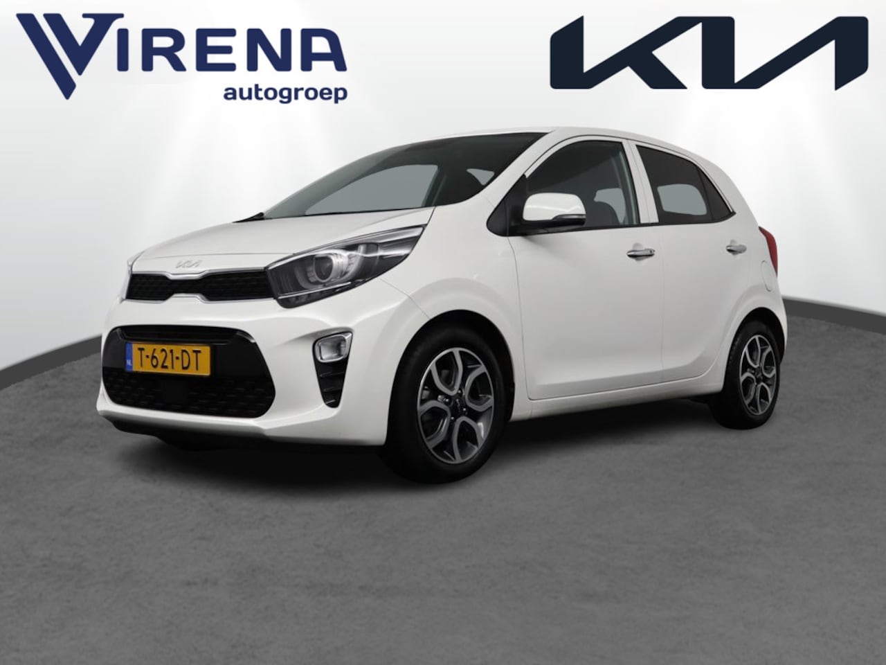 Kia Picanto - 1.0 DPi DynamicPlusLine - Navigatie - Climate Control - Apple Carplay-/Android Auto - Acht - AutoWereld.nl