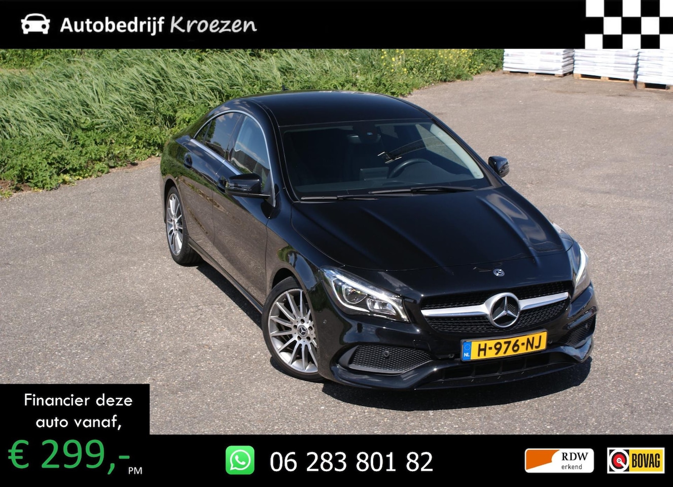 Mercedes-Benz CLA-Klasse - 180 ///AMG Pakket | Led | Camera | Cruise control | - AutoWereld.nl