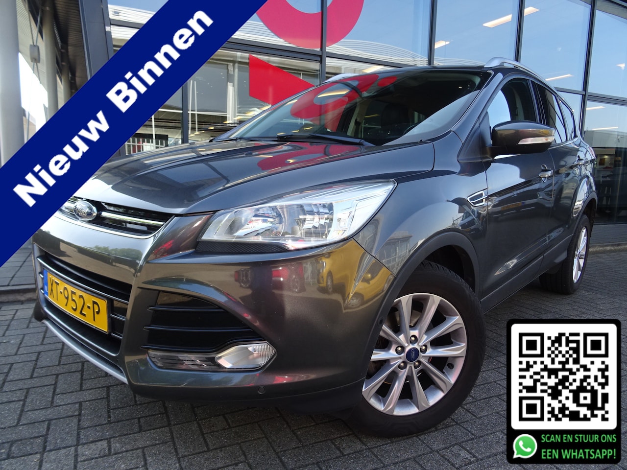 Ford Kuga - 1.5 Titanium | TREKHAAK | TREKGEWICHT 2.000 KG ! | NAVIGATIE | CRUISE CONTROL | - AutoWereld.nl