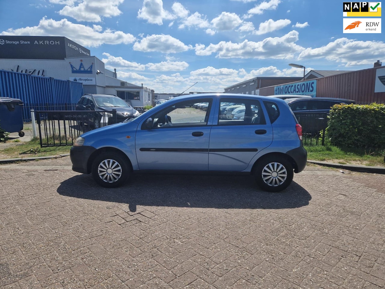 Daewoo Kalos - 1.2 Ace/5DRS/NWE APK/150DUIZEND KM! - AutoWereld.nl