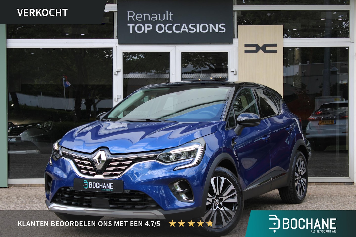 Renault Captur - 1.3 mild hybrid 160 iconic Automaat | Navigatiesysteem | Achteruitrijcamera | Lederen bekl - AutoWereld.nl