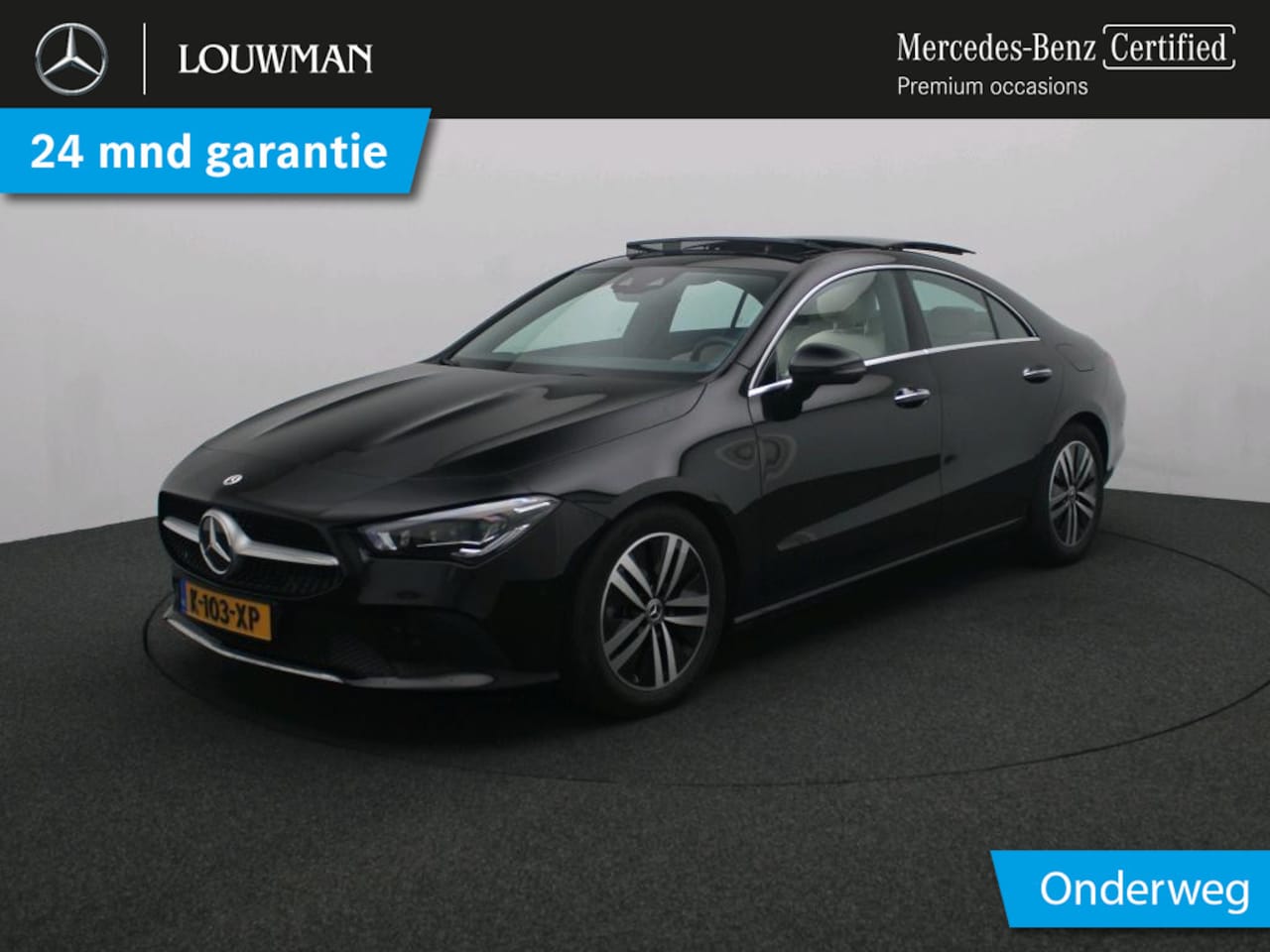Mercedes-Benz CLA-Klasse - 180 Business Solution Luxury Trekhaak | Panorama Schuif-Kanteldak | Sfeerverlichting | Ach - AutoWereld.nl