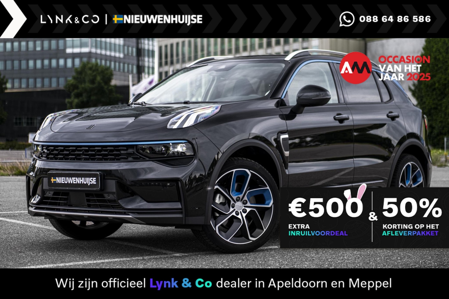 Lynk & Co 01 - 1.5 | Panoramadak | Adaptive cruise control | Navigatie | LED koplampen | Keyless | Apple - AutoWereld.nl