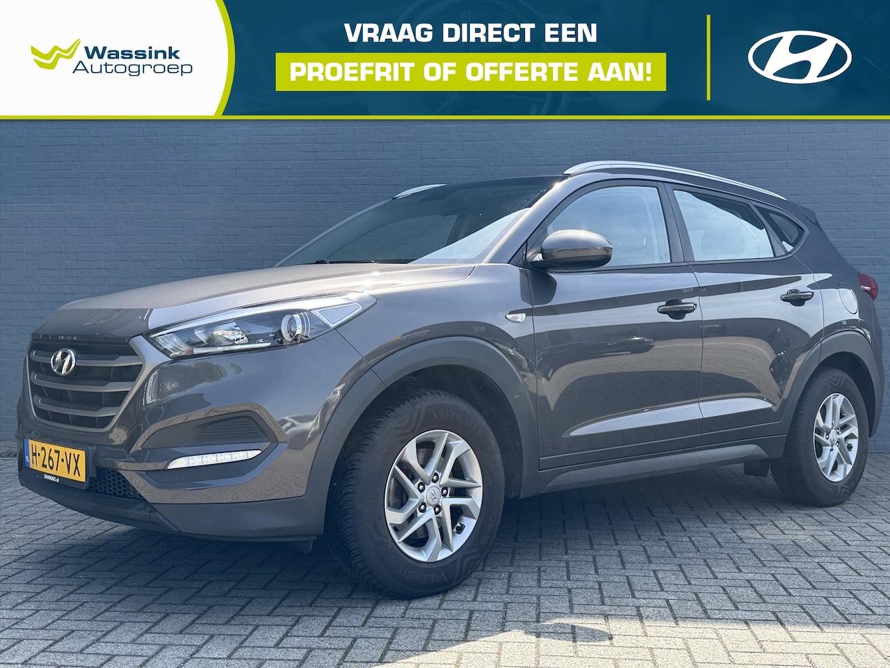 Hyundai Tucson - 1.6 GDi 132pk Comfort | Navigatie I Trekhaak - AutoWereld.nl