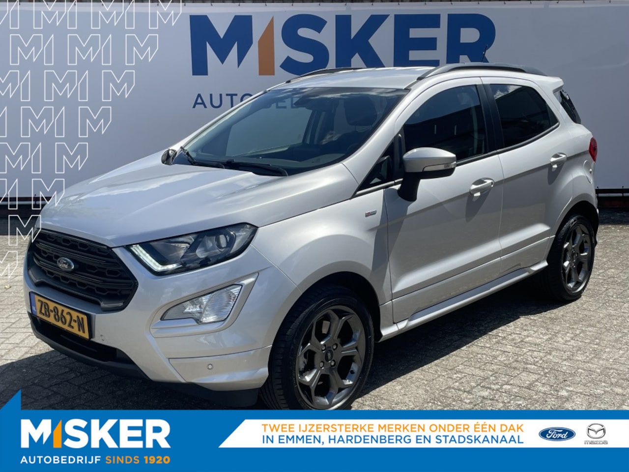 Ford EcoSport - 125pk EB ST-Line TREKHAAK/WINTERPACK/CAMERA/NAVI etc. - AutoWereld.nl