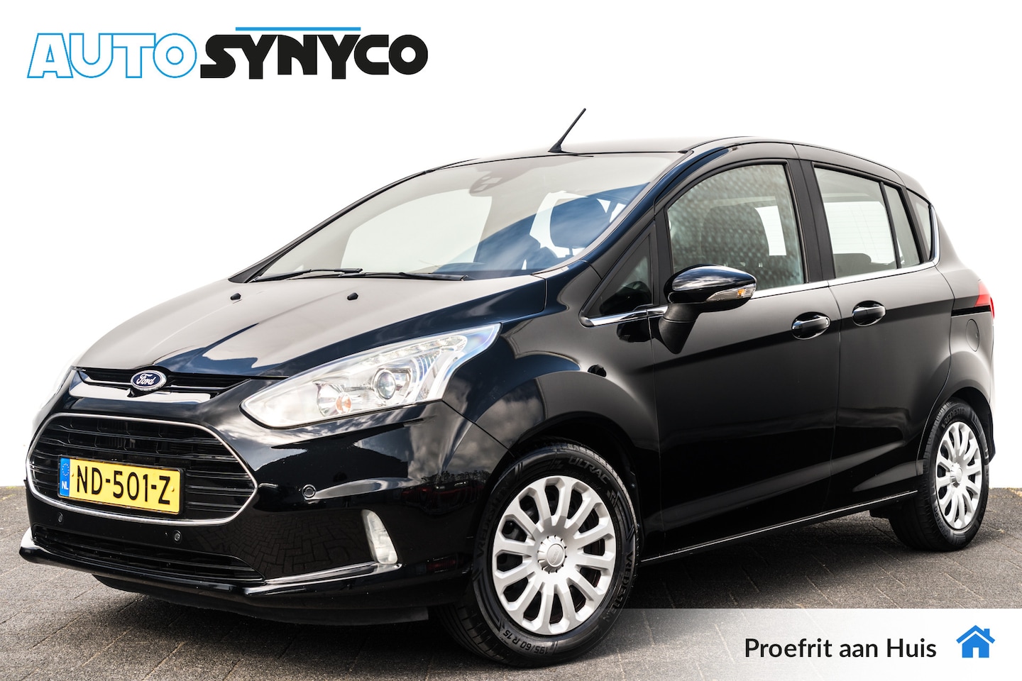 Ford B-Max - 1.0 EcoBoost Titanium | Trekhaak | PDC | 2x Schuifdeur | Cruise Control - AutoWereld.nl