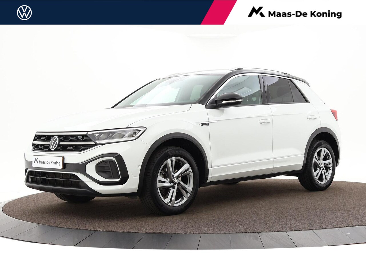 Volkswagen T-Roc - 1.5 TSI 150pk DSG R-Line Business · Camera · Keyless · Side Assist · Sportstoelen · Stuur- - AutoWereld.nl
