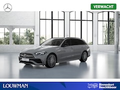 Mercedes-Benz C-klasse Estate - 300 e Business Solution AMG | Trekhaak | Nightpakket | Parkeerpakket met 360°-camera | Mem