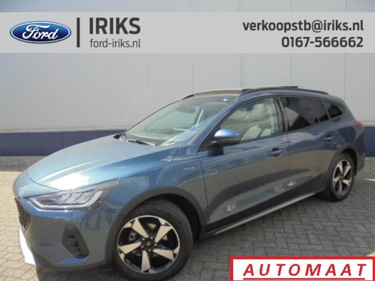 Ford Focus Wagon - 1.0 EcoBst Hybrid 155pk Automaat Active - AutoWereld.nl