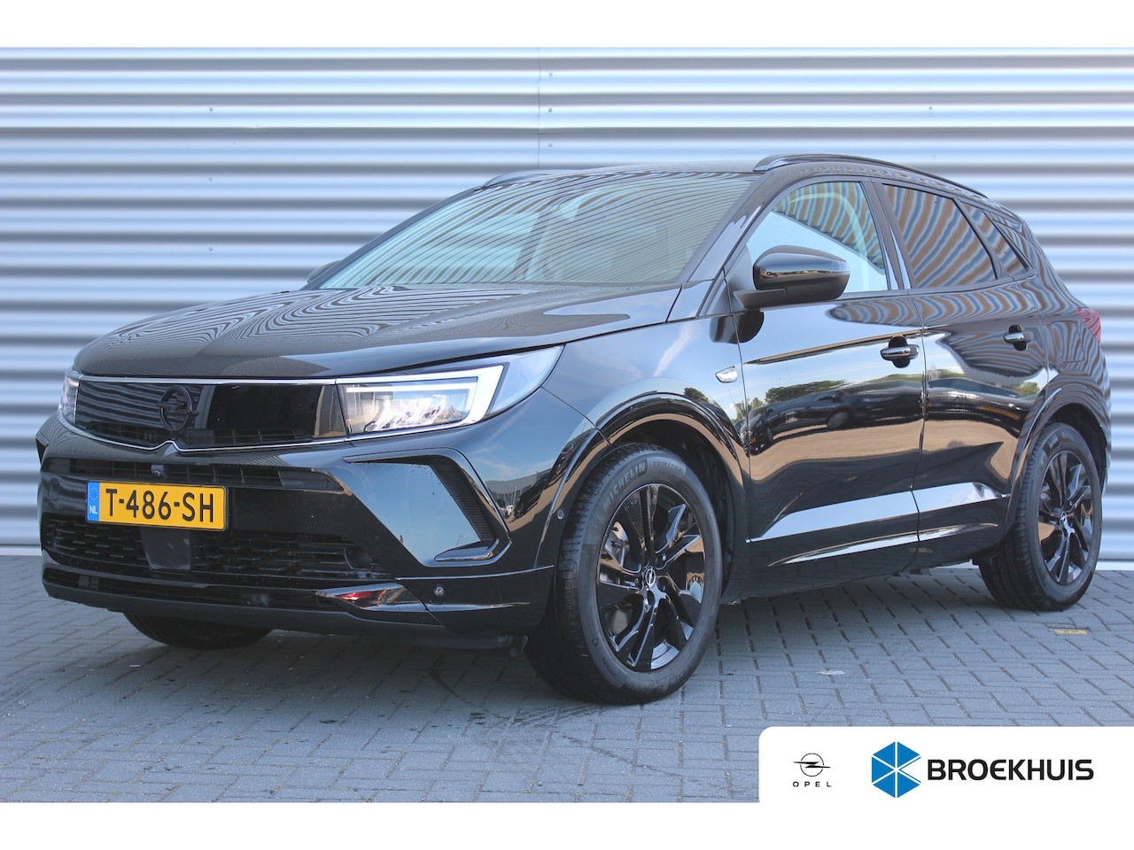 Opel Grandland - 1.6 TURBO HYBRID 225PK LEVEL 4 GS AUTOMAAT / NAVI / LEDER / CLIMA / LED / PDC / AGR / 18" - AutoWereld.nl