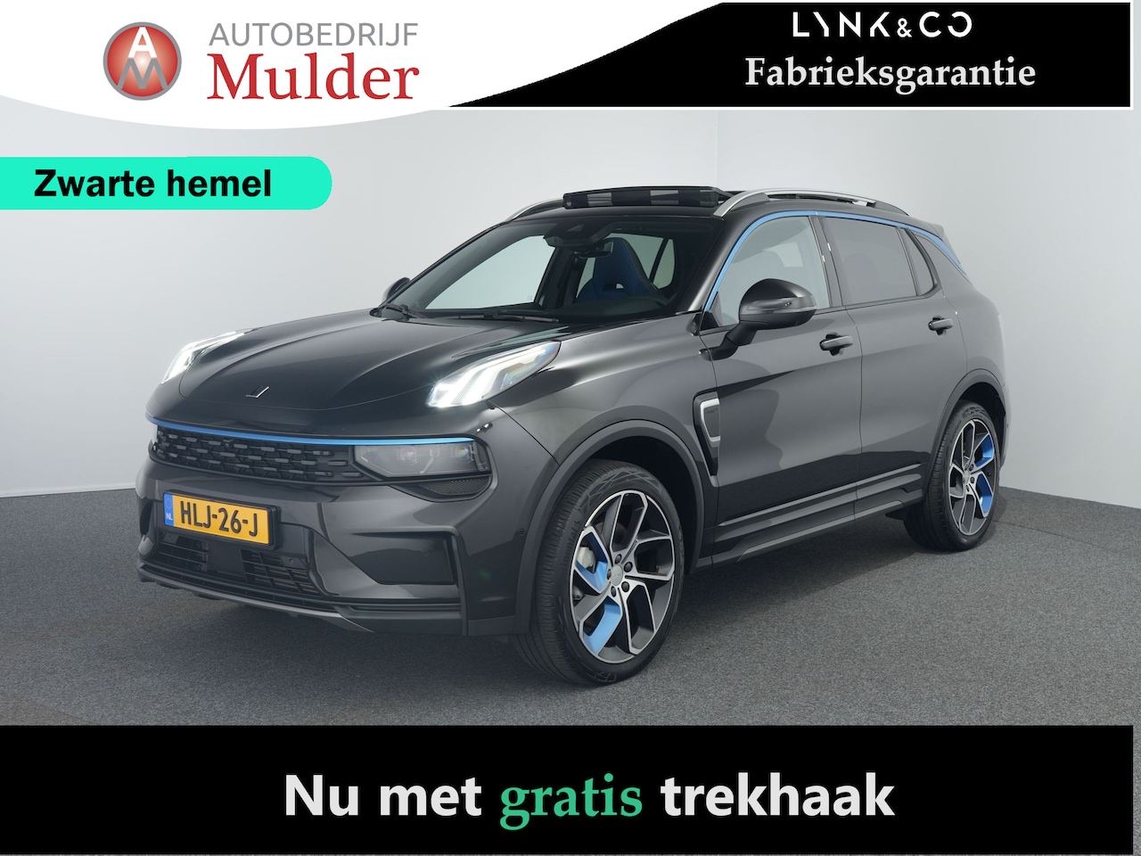 Lynk & Co 01 - 1.5  Zwarte hemel | Trekhaak | Pano | ACC | 360 Camera - AutoWereld.nl