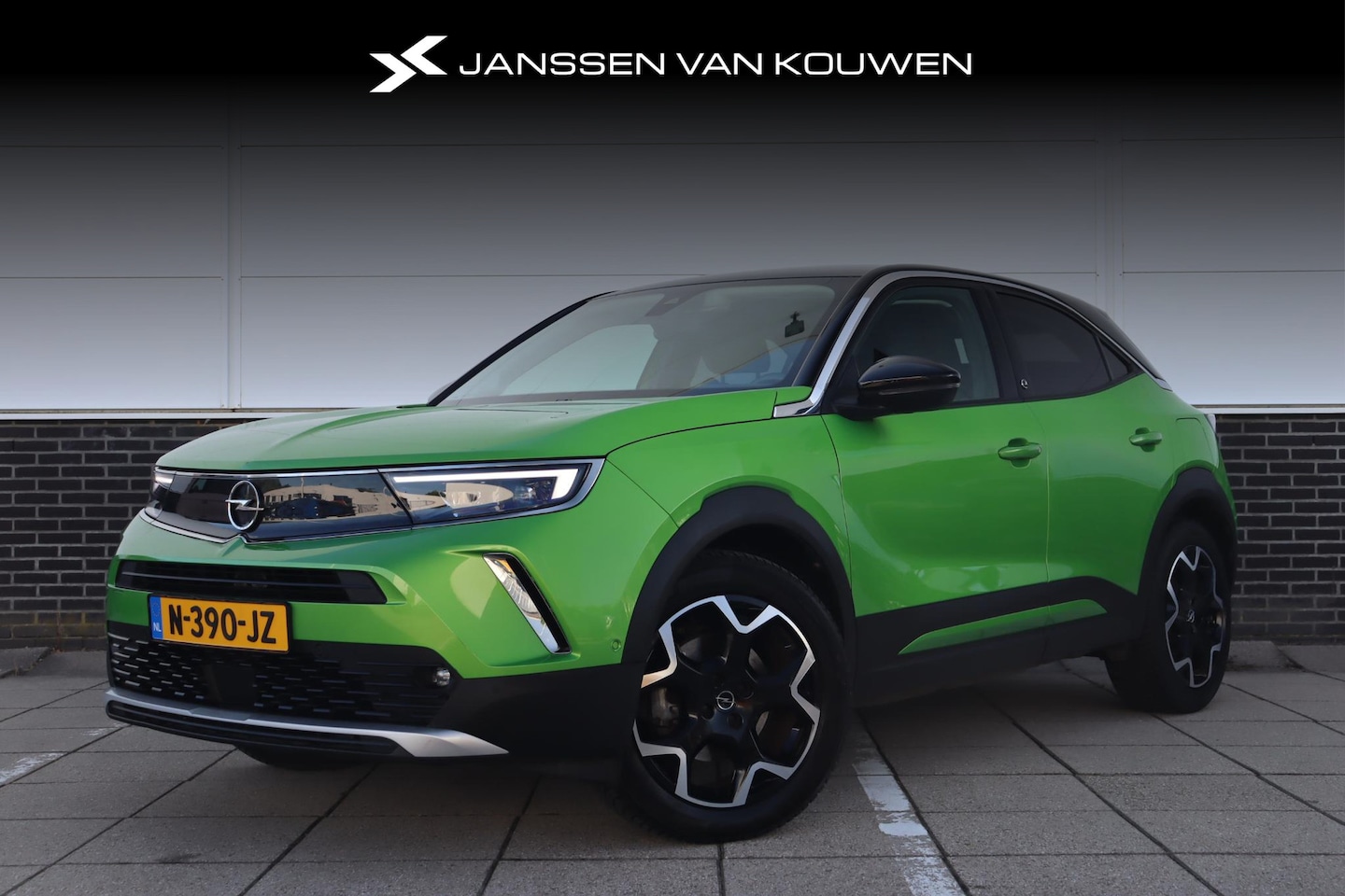Opel Mokka-e - Ultimate 50-kWh 11kw bl. Stoel-Stuurverwarming Adaptieve Cruise Control - AutoWereld.nl