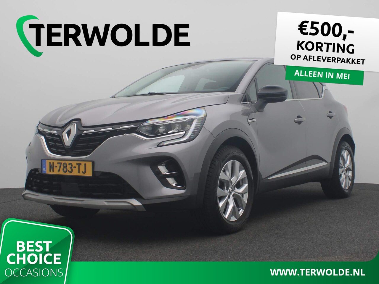 Renault Captur - TCe 90 GPF Intens | Parkeercamera | Navigatie | Climate Control | - AutoWereld.nl