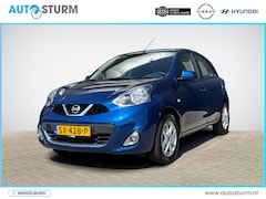 Nissan Micra - 1.2 Acenta | Airco | Cruise Control | Radio-CD/MP3 Speler | LM Velgen | Stoelverwarming |