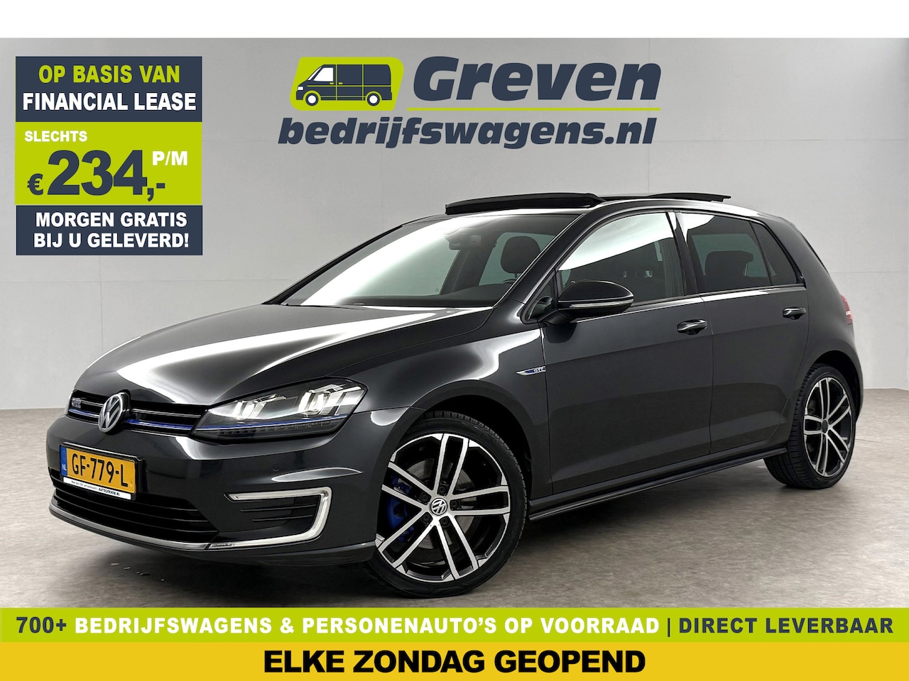 Volkswagen Golf - 1.4 TSI GTE 225PK Hybride DSG Pano LED Trekhaak Clima Cruise Navi 18"LMV - AutoWereld.nl