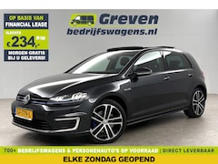 Volkswagen Golf - 1.4 TSI GTE 225PK Hybride DSG Pano LED Trekhaak Clima Cruise Navi 18"LMV