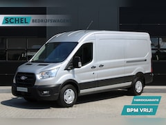 Ford Transit - 350 2.0 TDCI L3H2 Trend 130pk - Facelift - 2x Schuifdeur - Adaptive Cruise - Navigatie - B