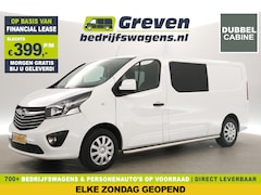 Opel Vivaro - 1.6 CDTI L2H1 | MARGE | Dubbele Cabine | 6 Persoons | LED Airco Cruise Trekhaak Navi PDC E