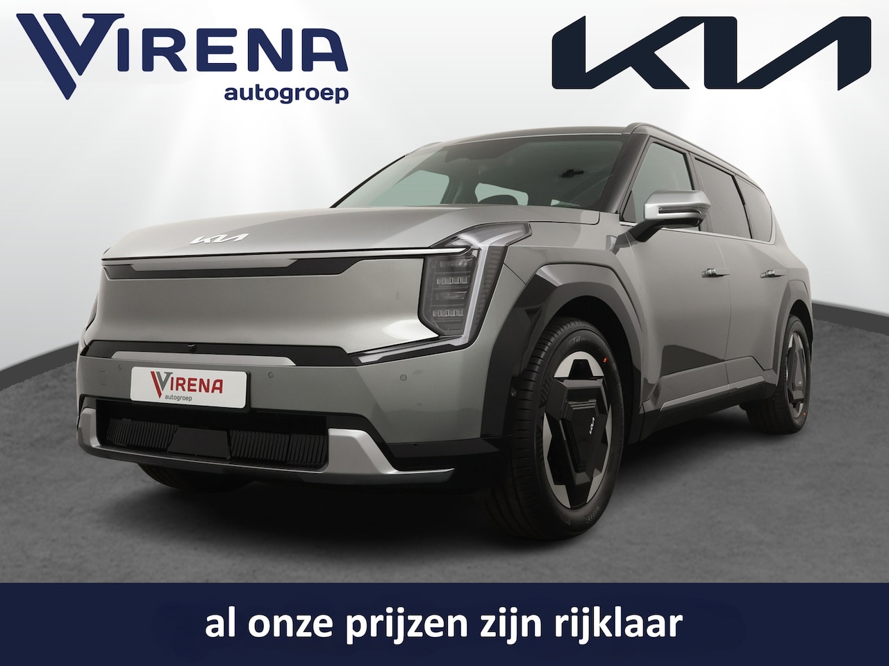 Kia EV9 - Plus Advanced AWD 99.8 kWh - Direct leverbaar - Schuif-/kanteldak - Stoelverwarming-/venti - AutoWereld.nl