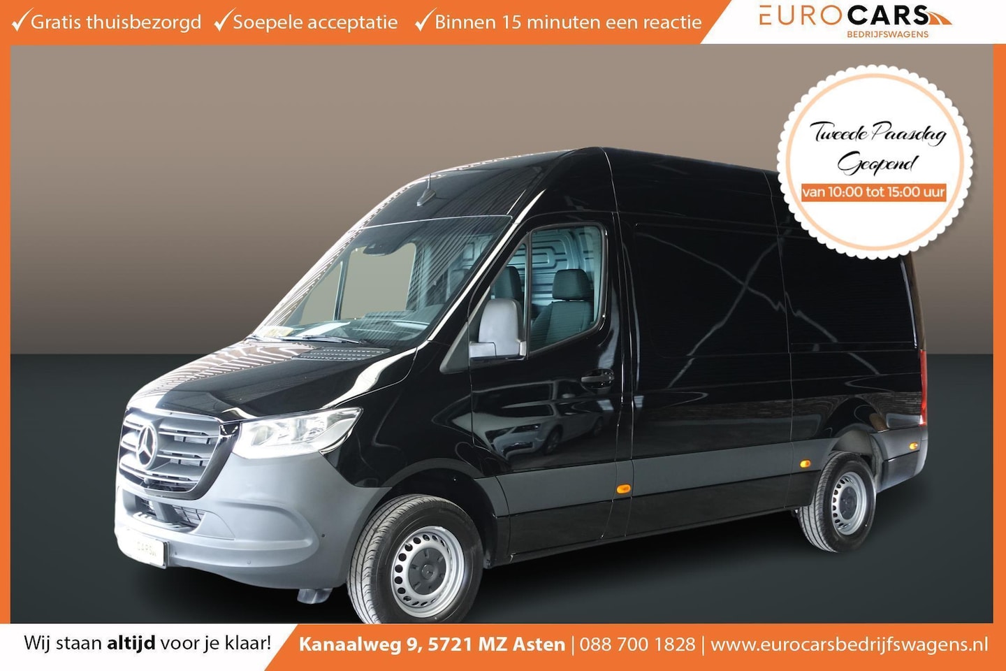 Mercedes-Benz Sprinter - 315 L2H2 150pk Automaat Cruise control Navigatie 360 Camera Trekhaak - AutoWereld.nl