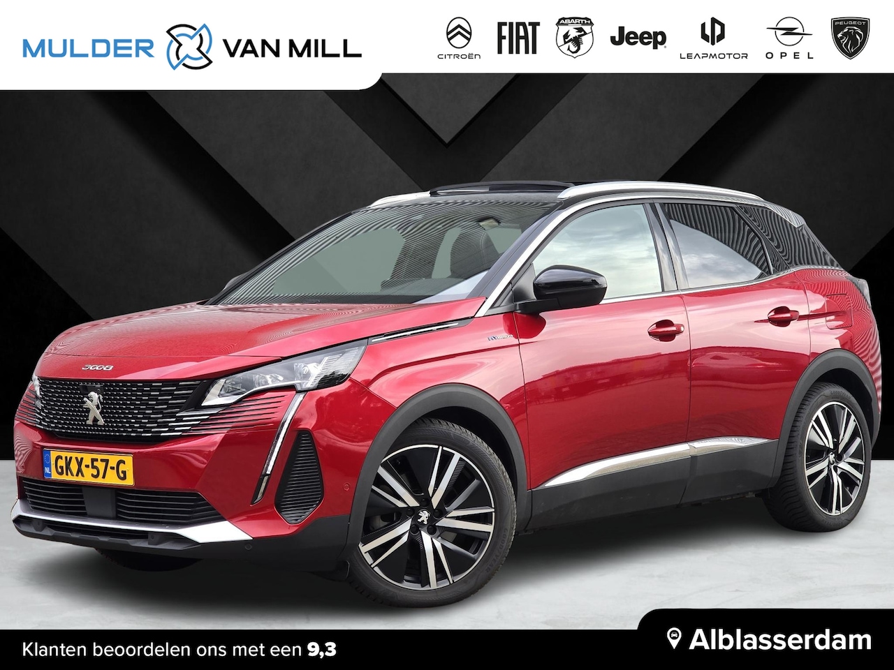 Peugeot 3008 - GT Pack 1.6 Turbo Hybrid4 300pk e-EAT8 | SCHUIF/KANTELDAK | NIGHTVISION | FOCAL HIFI | HAN - AutoWereld.nl