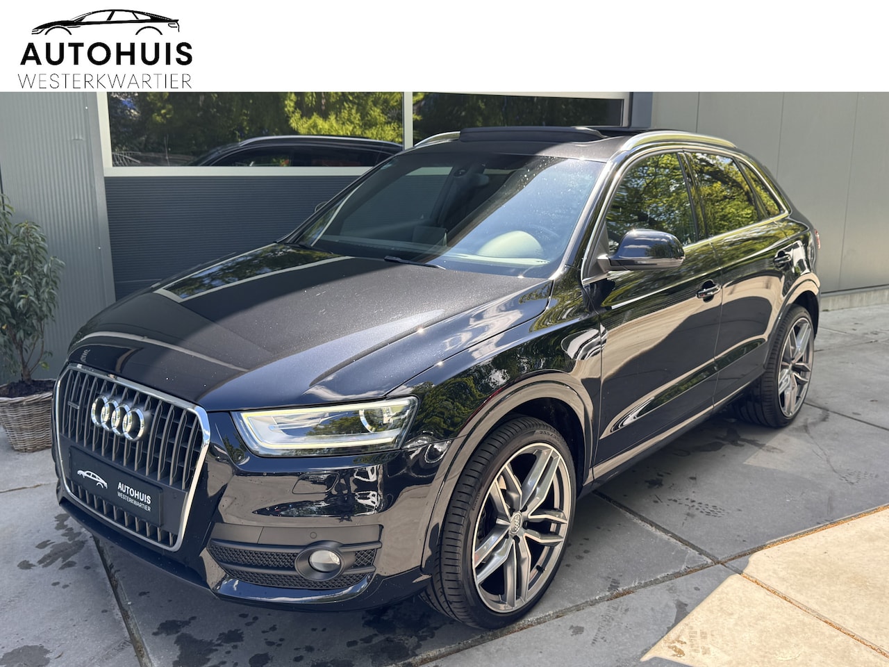 Audi Q3 - 2.0 TFSI 210PK S-Tronic quattro Pro Line Lederen interieur Stoelverwarming Bose Audio Navi - AutoWereld.nl