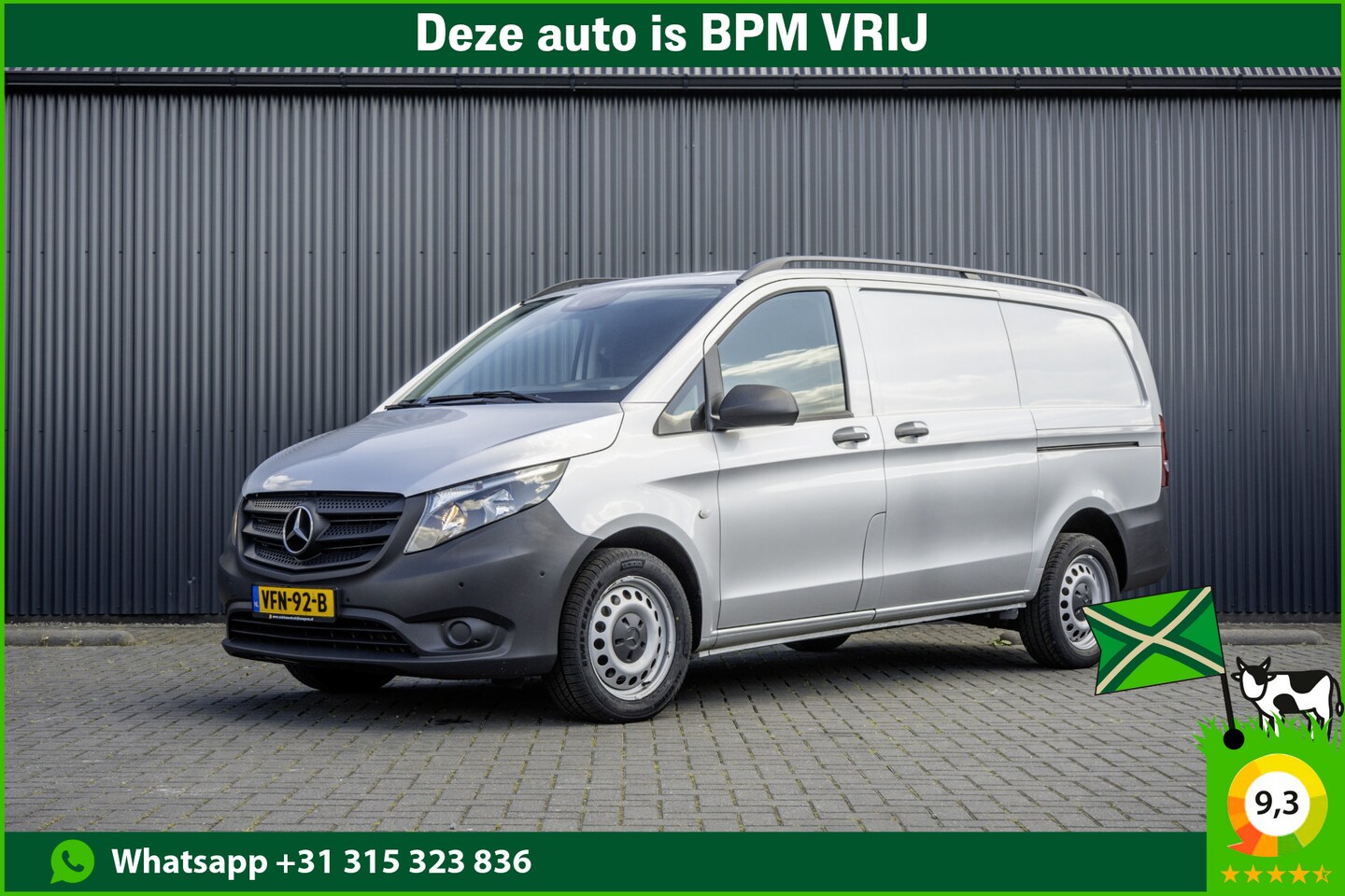 Mercedes-Benz Vito - 114 CDI | L2H1 | Automaat | Zijschuifdeur L+R | Camera | Navigatie | Climate | Cruise | PD - AutoWereld.nl