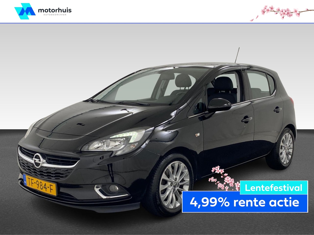 Opel Corsa - 1.0 TURBO 90PK 5DRS ONLINE EDITION 2.0 NAVI TEL ECC NAP - AutoWereld.nl
