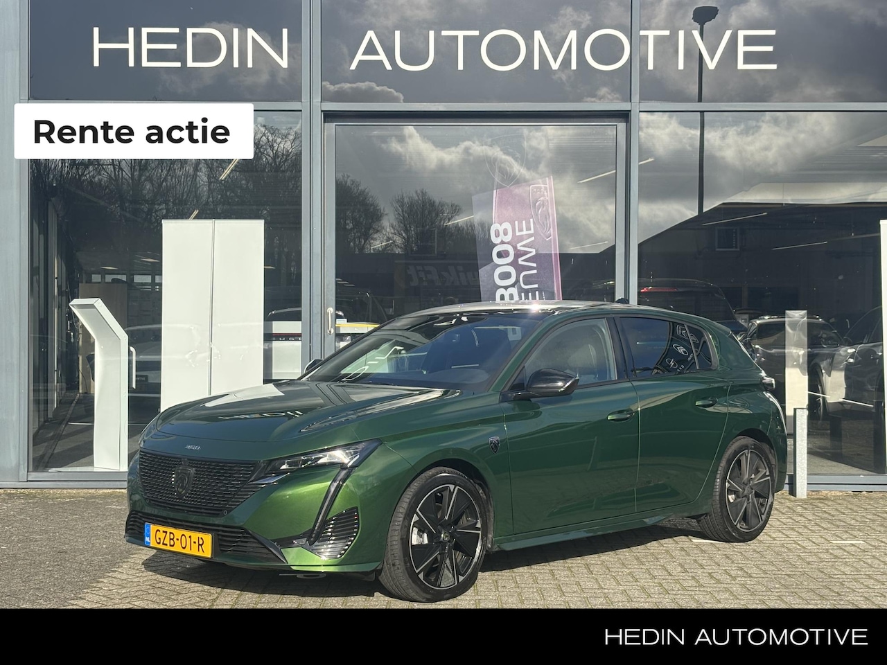 Peugeot E-308 - GT EV 54 kWh Navigatie | Opendak | Ad. Cruise | Stuur/Stoelverw. | Camera | Carplay | LMV - AutoWereld.nl