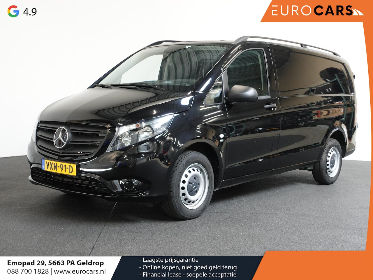 Mercedes-Benz Vito - 114 CDI Lang Automaat Airco Bluetooth Camera Apple Carplay/ Android Auto Cruise control Tr - AutoWereld.nl