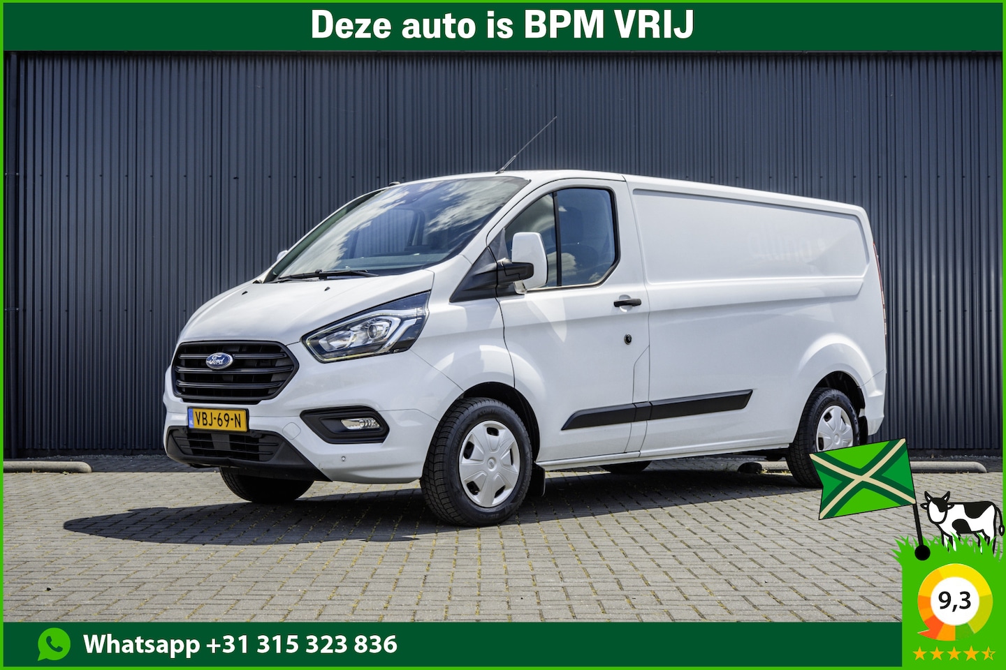 Ford Transit Custom - 2.0 TDCI | L2H1 | 131 PK | LED | Camera | Navigatie | Airco | Cruise | PDC | Euro 6 - AutoWereld.nl