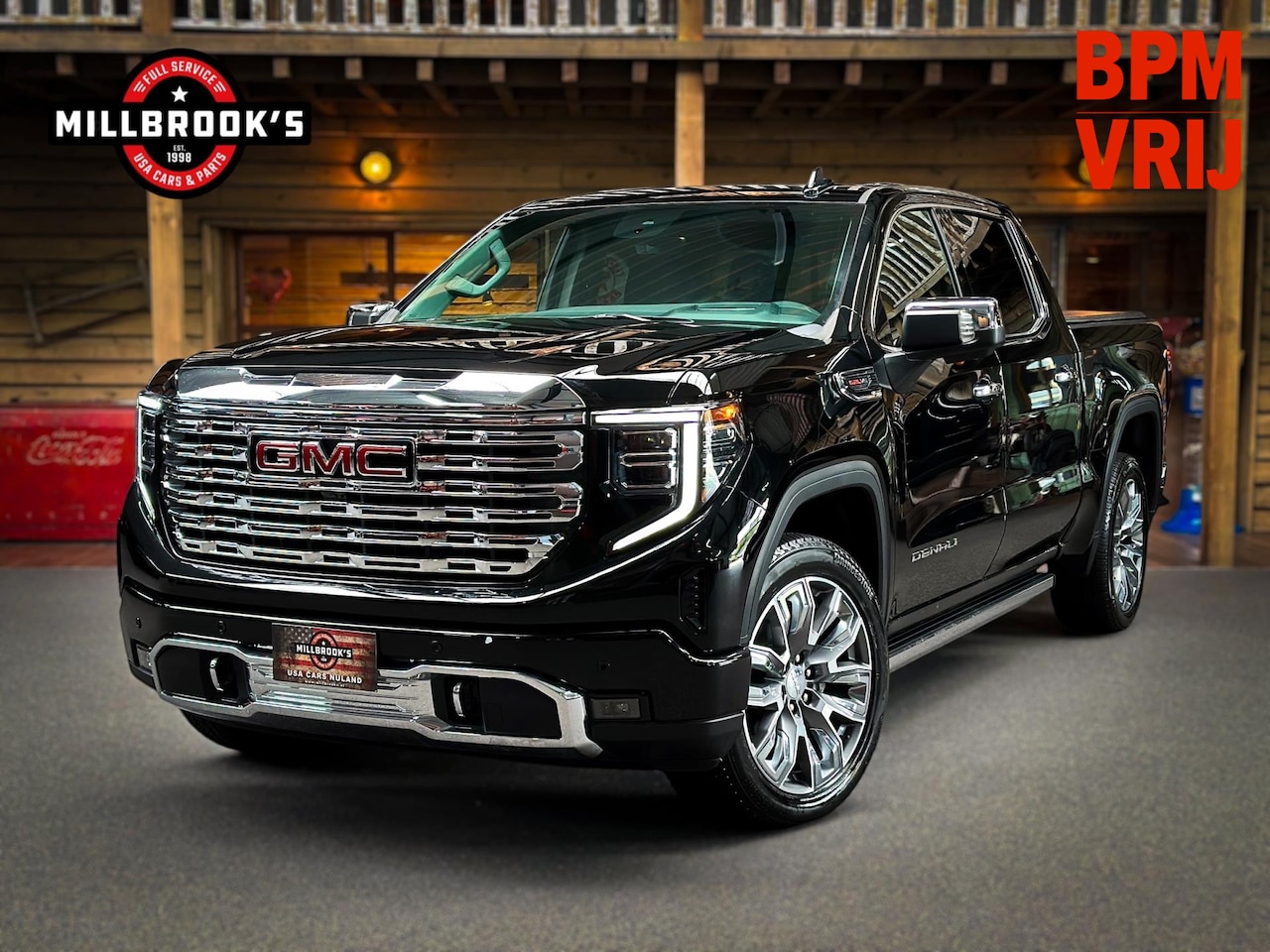 GMC Sierra - Denali 6.2L V8, BPM VRIJ, Adaptieve cruise control, Rij modi, Full option!! - AutoWereld.nl