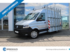 Volkswagen Crafter - | Exclusive | L3 | 141 PK | Automaat | Glasrasteel van den Born | Trekhaak | Betonplex Laa