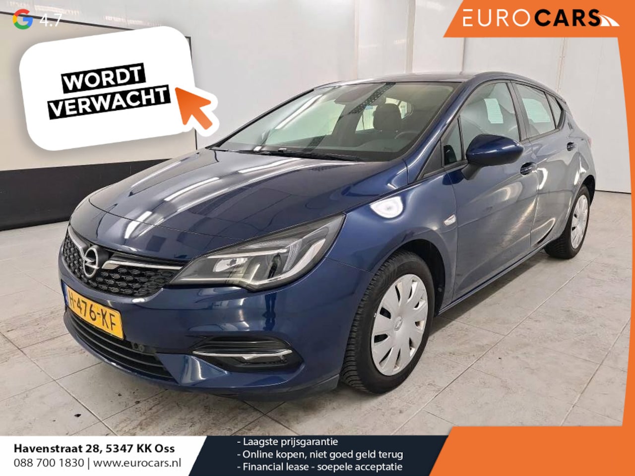 Opel Astra - 1.2 Business Edition Climate control Navigatie Cruise control LED Trekhaak Apple Carplay/ - AutoWereld.nl
