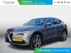 Alfa Romeo Stelvio - 2.0 Turbo Aut. AWD 200pk Super | Schuif/Kantel dak | Trekhaak | Leder | Navi | Elek. Stoel