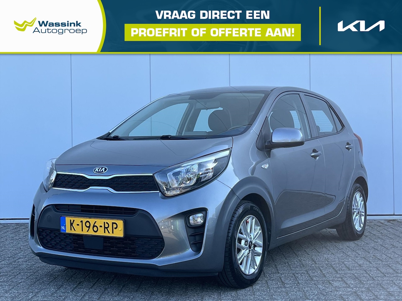Kia Picanto - 1.0 MPi 67pk 4-zits DynamicLine | Cruise Control | Camera Achter | DAB Radio | CarPlay | - AutoWereld.nl