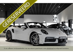 Porsche 911 Cabrio - 3.8 Turbo S Aerokit|Ceramic|Lift|PP|Sportuitlaat|Stoelkoeling|Innodrive|Keyless|Krijt