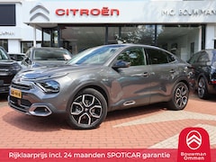 Citroën Ë-C4 X - EV 54kWh 156PK Automaat Max, Rijklaarprijs | Schuif-kanteldak | Leder | 360 Camera | Navig