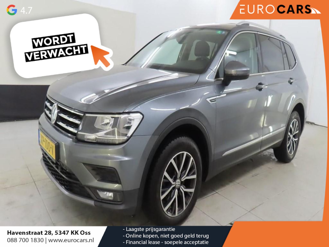 Volkswagen Tiguan Allspace - 1.5 TSI Comfortline Business Climate control Cruise control adaptieve Navigatie Stoelverwa - AutoWereld.nl