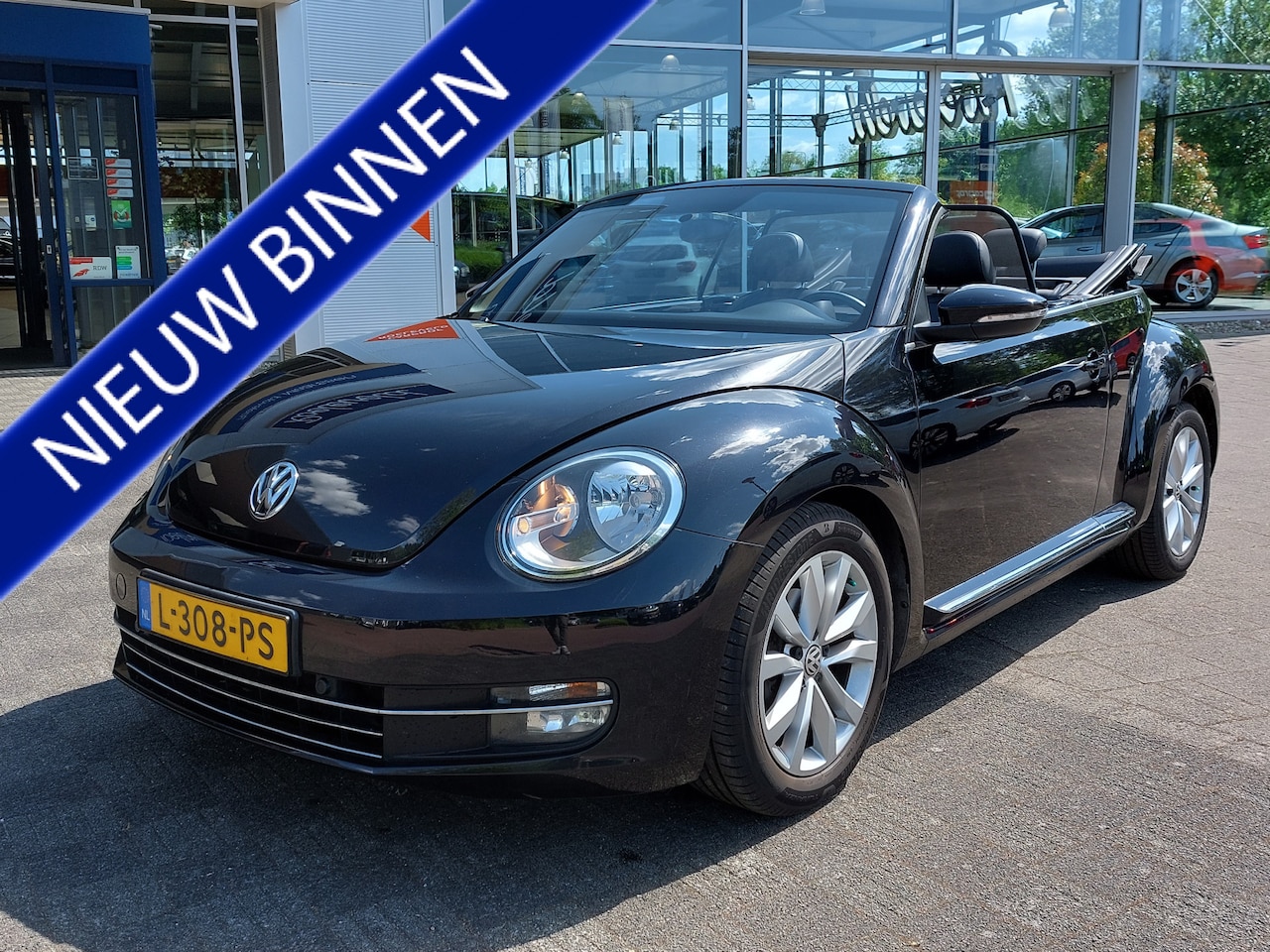 Volkswagen Beetle Cabriolet - 1.2 TSI 105pk BlueMotion Design Edition | Navi | Clima | Cruise | Leder+Stoelverwarming | - AutoWereld.nl
