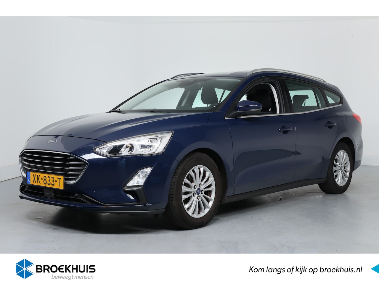 Ford Focus Wagon - 1.0 EcoBoost Titanium Business | 1e Eigenaar! | Dealer Onderhouden! | Navi | Clima | Keyle - AutoWereld.nl