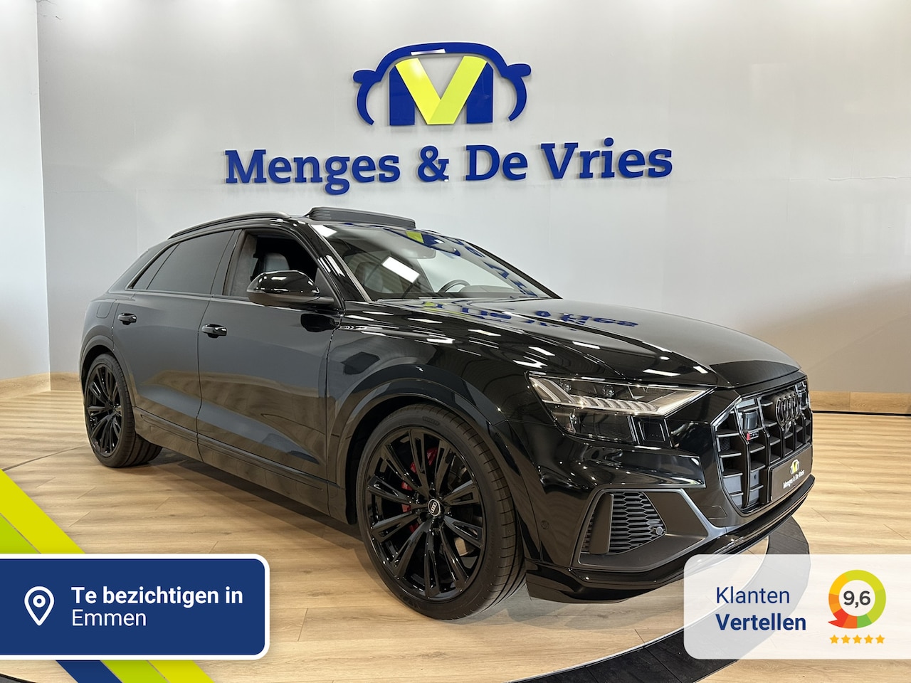 Audi SQ8 - 4.0 TFSI SQ8 quattro 508 PK Matrix LED | Panorama | Luchtvering | Softclose | 360 Camera | - AutoWereld.nl