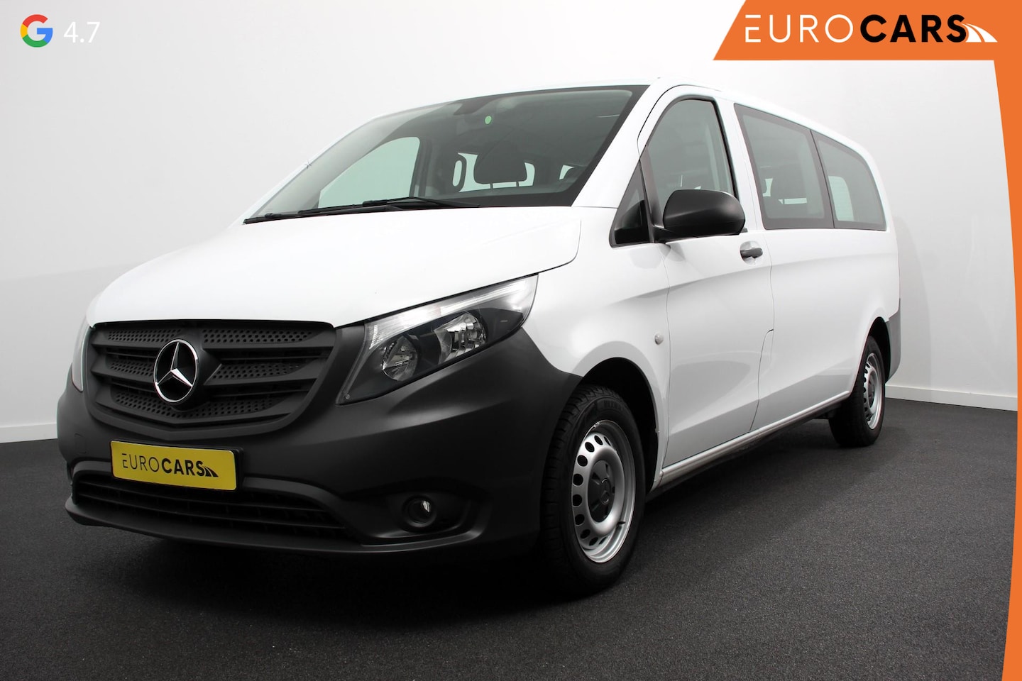 Mercedes-Benz Vito Tourer - 114 CDI Automaat Pro Extra Lang 8 persoons Navigatie Airco Cruise Control - AutoWereld.nl
