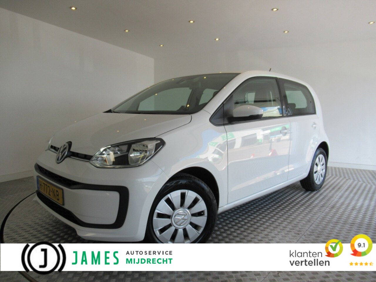 Volkswagen Up! - 1.0 BMT move up! NAP, BTW, Cruise, Airco - AutoWereld.nl