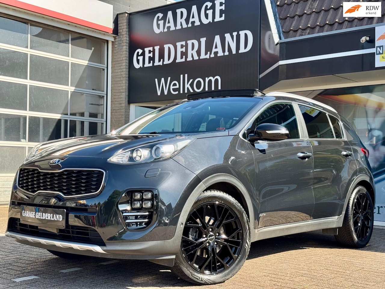 Kia Sportage - 1.6 177PK 4WD GT-Line| Bi-Xenon | Full-Led | Volleder | Camera| Cruise | Climate | Full-op - AutoWereld.nl