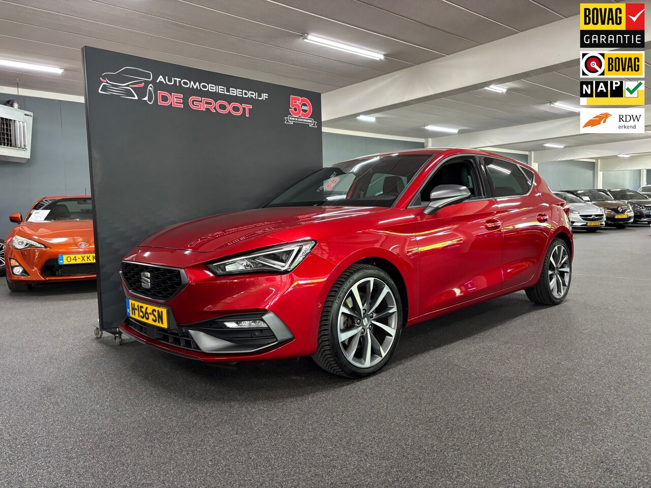 Seat Leon - 1.5 eTSI FR / NL-auto, Automaat, Cruise control, Navi, Airco - AutoWereld.nl