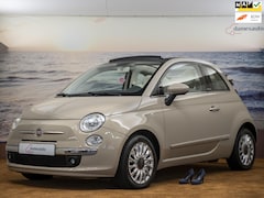 Fiat 500 C - Cappuccino|Cabriolet|NAP|Navigatie|Lederen bekleding