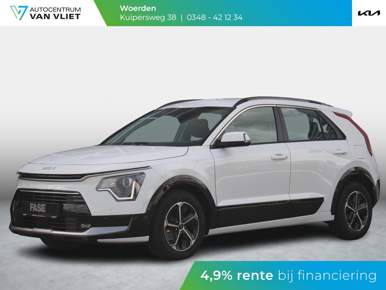 Kia Niro - 1.6 GDi Hybrid DynamicLine | Keyless | Adapt. Cruise | LED | Navi | Carplay | Camera - AutoWereld.nl