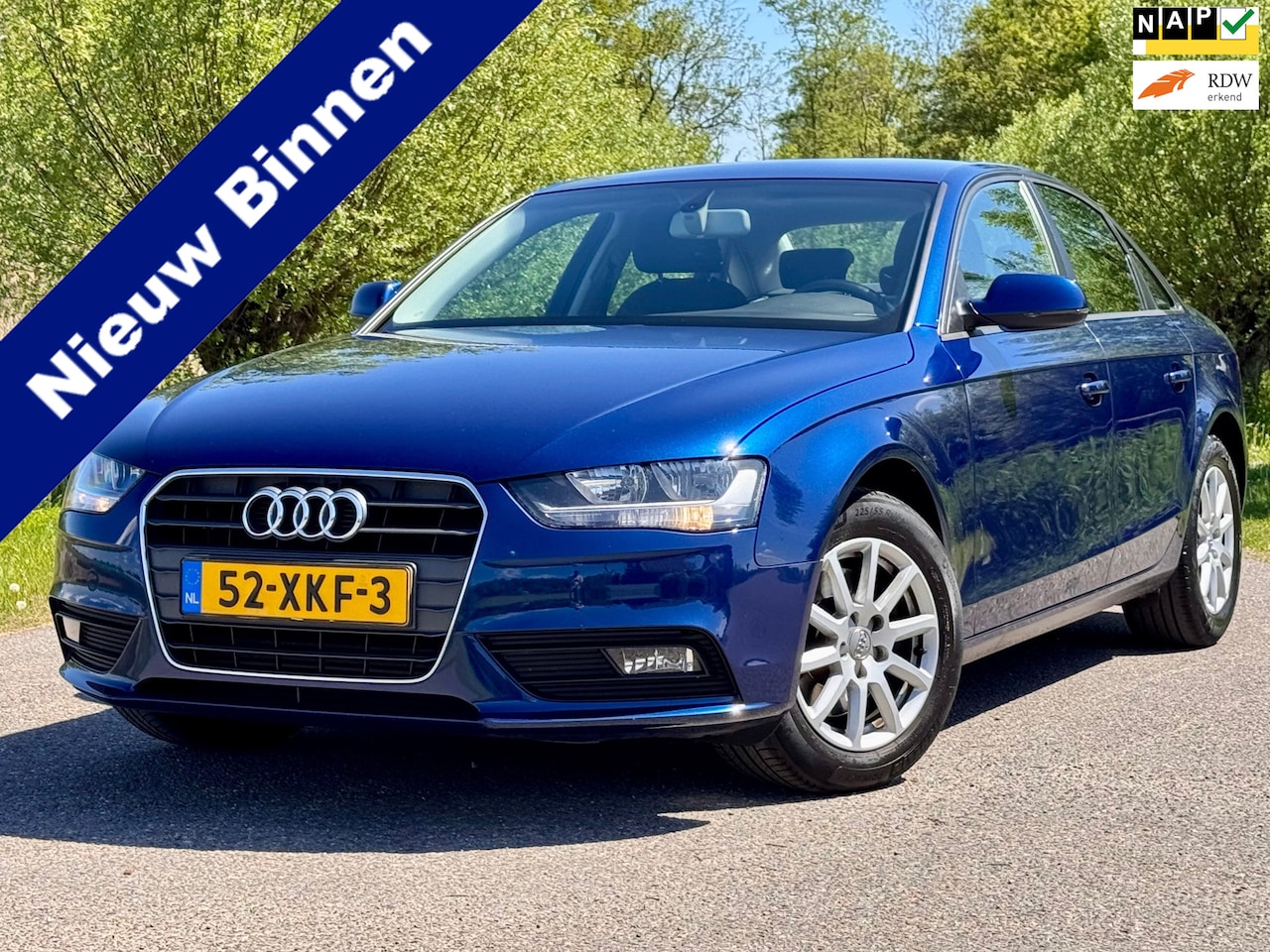 Audi A4 Limousine - 1.8 TFSI Pro Line Business Airco Navi Trekhaak NAP Nederlandse Auto - AutoWereld.nl