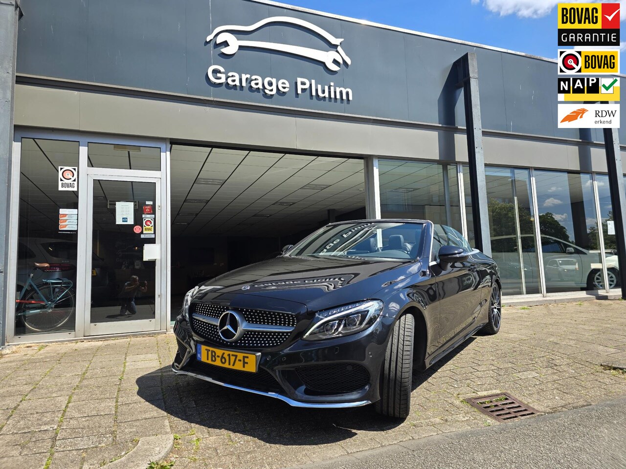 Mercedes-Benz C-klasse Cabrio - Mercedes-Benz 250 AMG Line Premium Plus Airscraf/360 CAM./Burmester/Multibeam Led - AutoWereld.nl
